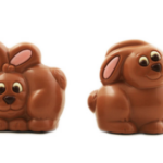 Little bunny gekleurd 6 cm  melkchocolade