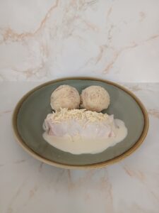 Witloof in den oven met puree